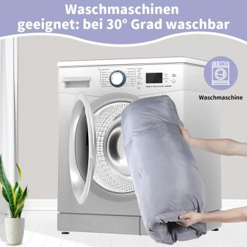 Hundekissen große Hunde waschbar hundematratze wasserdicht XXL für große, mittelgroße Hunde Outdoor gepolstert Hundematte grau in 10cm Höhe, groß XL Kühlmatte für Haustiere (75 * 50 * 10 cm)