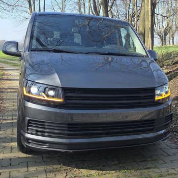 Voll LED Tagfahrlicht Scheinwerfer für VW T6 15-19 schwarz - Black Edition