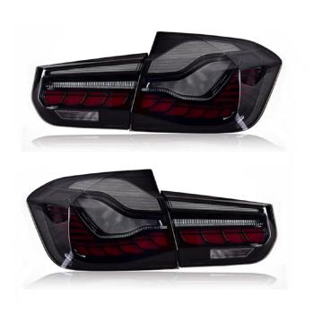 Voll LED Rückleuchten für BMW 3er F30 F35 F80 2011 - 2019 Smoke in OLED Technik