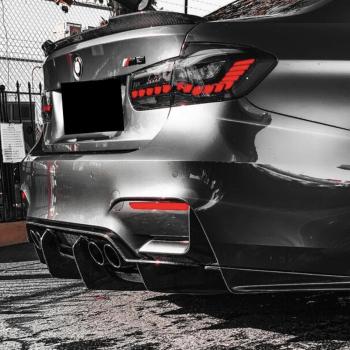 Voll LED Rückleuchten für BMW 3er F30 F35 F80 2011 - 2019 Smoke in OLED Technik