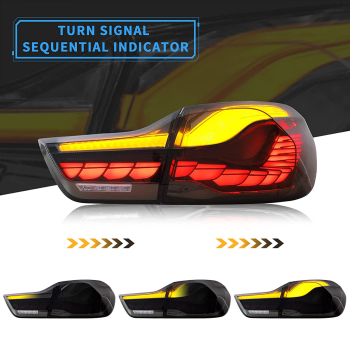 Voll LED Rückleuchten für BMW F32 F33 F36 F82 Bj. 2013-2021 smoke OLED Technik