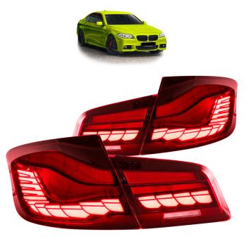 Voll LED Rückleuchten für BMW F10 Limousine 2010-2016 Rot in OLED Technik