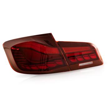 Voll LED Rückleuchten für BMW F10 Limousine 2010-2016 Rot in OLED Technik