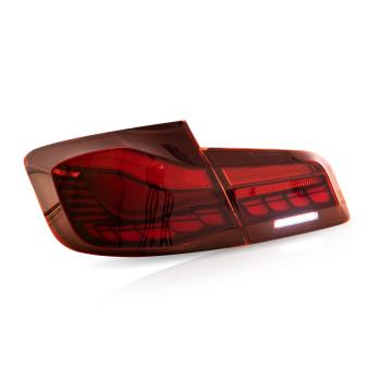 Voll LED Rückleuchten für BMW F10 Limousine 2010-2016 Rot in OLED Technik