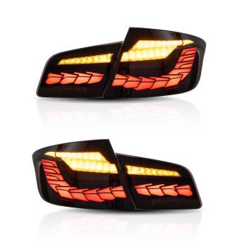 Voll LED Rückleuchten für BMW F10 Limousine 2010-2016 Smoke in OLED Technik