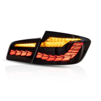Voll LED Rückleuchten für BMW F10 Limousine 2010-2016 Smoke in OLED Technik
