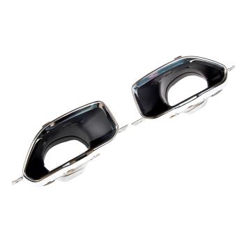 Auspuffblenden ESD Blenden chrom passt für BMW 3er G20 G21 M340i mit M-Paket