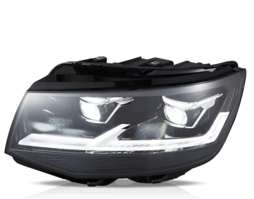 Voll Led Scheinwerfer für VW T6 15-19 schwarz ab15 -19 dynamischen LED Blinkern