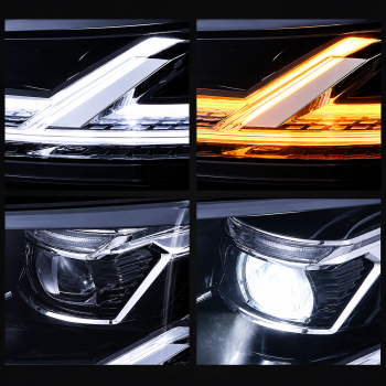 Voll Led Scheinwerfer für VW T6 15-19 schwarz ab15 -19 dynamischen LED Blinkern