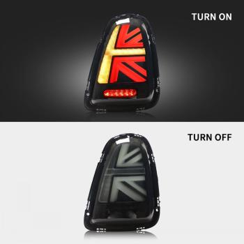 Voll LED Rückleuchten für Mini Cooper R56 R57 R58 R59 2007-2013 Smoke
