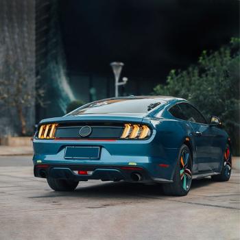 Voll LED Rückleuchten für Ford Mustang 2015 - 2020 Smoke in OLED Technik smoke