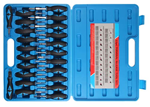 ISO Stecker Entriegelung Auspinnen Auspin Entriegeln KFZ Lösen Werkzeug 23  teilig @LLCTOOLS