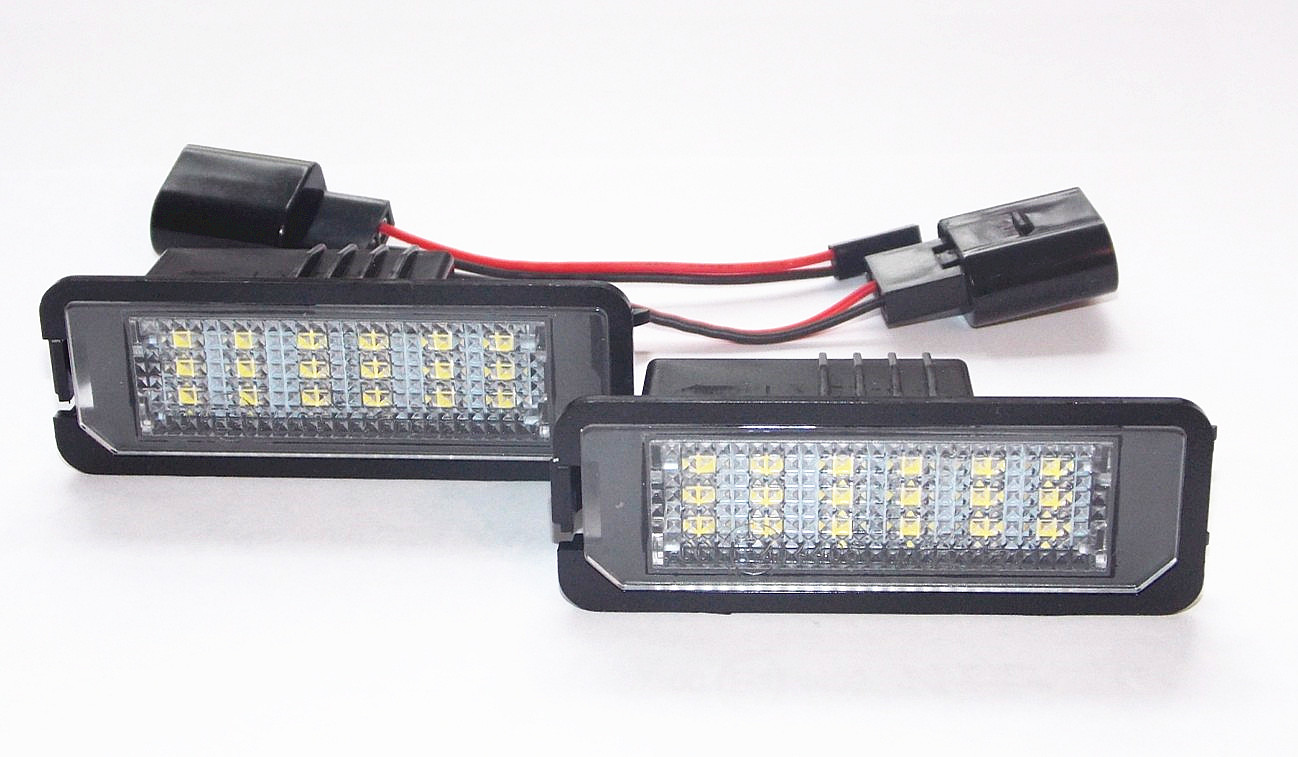 LED Kennzeichenbeleuchtung für VW Golf 4 5 6 Passat B6 B7 Lupo