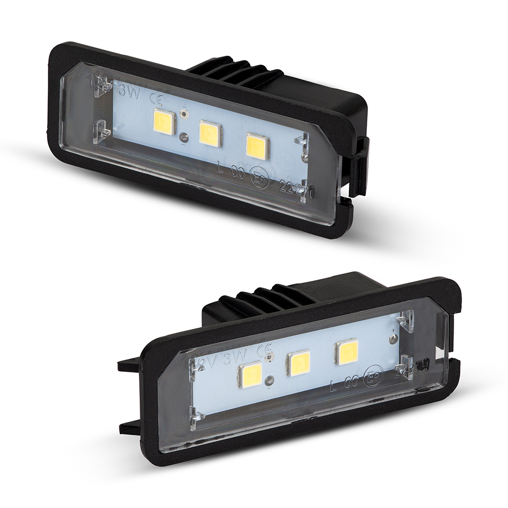 2x LED Kennzeichenbeleuchtung für VW Golf 5 auch für GTI und R32