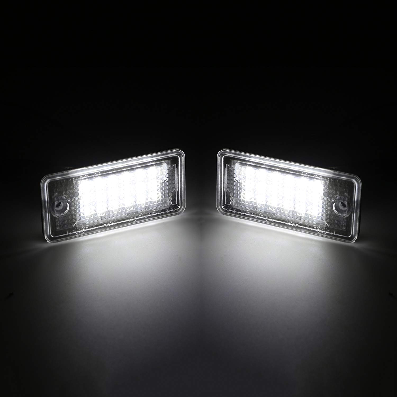 Beleuchtung LED Kennzeichenbeleuchtung Audi A3 8P A4 B6 B7 A5 A6 4F Q7 SET  @LLCTOOLS