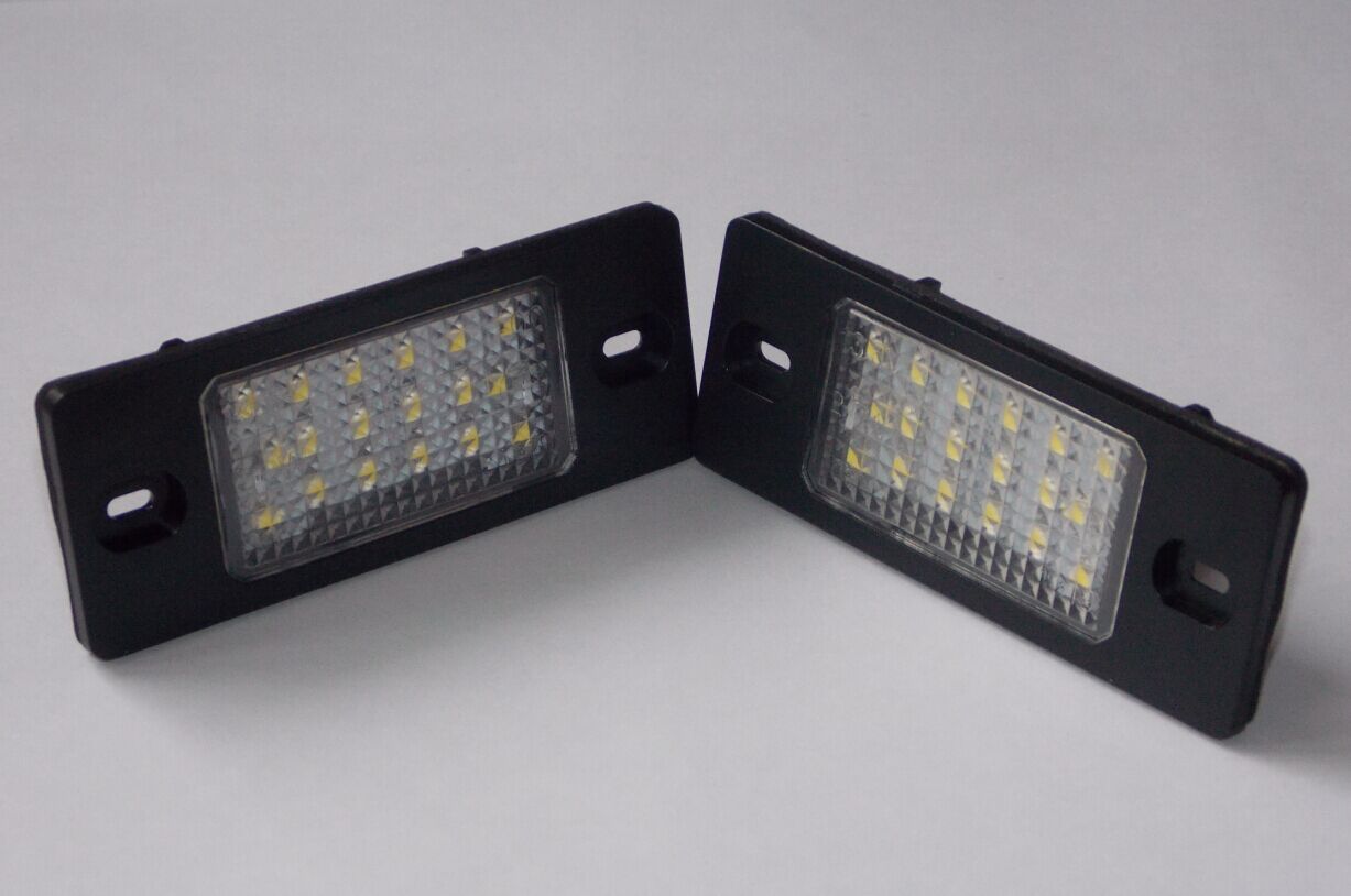 LED KENNZEICHENBELEUCHTUNG für VW Bora, Golf 4 + 5 Variant