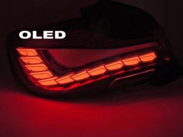 Voll LED Rückleuchten für BMW F22 F23 F87 Bj. 14-21 Smoke in OLED Technik