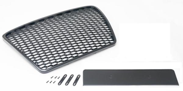 Frontgrill Sport mit Kennzeichenhalter für Audi A6 4F 05-08 Vor-Facelift