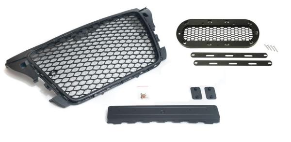Sportgrill Frontgrill Kühlergrill Wabengrill Passend für Audi A3 8P Grill ohne PDC 08-13