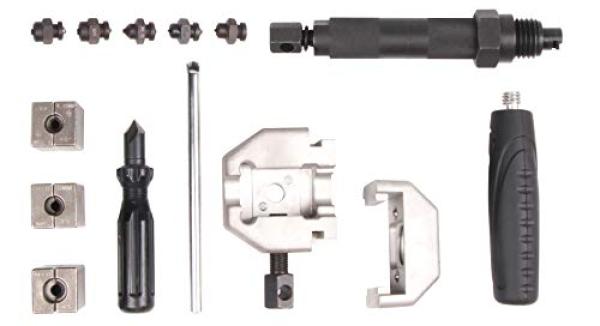 Hydraulik Bördelgerät Bremsleitung Bördelwerkzeug Bördeln Werkzeug Set 18-TLG