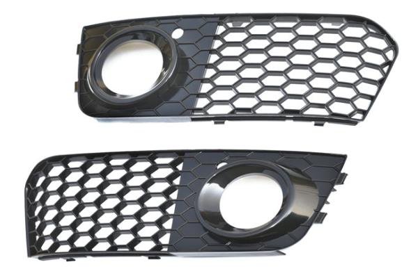 Frontgrill mit Emblem und Kennzeichenhalter u. Lüftungsgitter für Audi A4 B8 8K