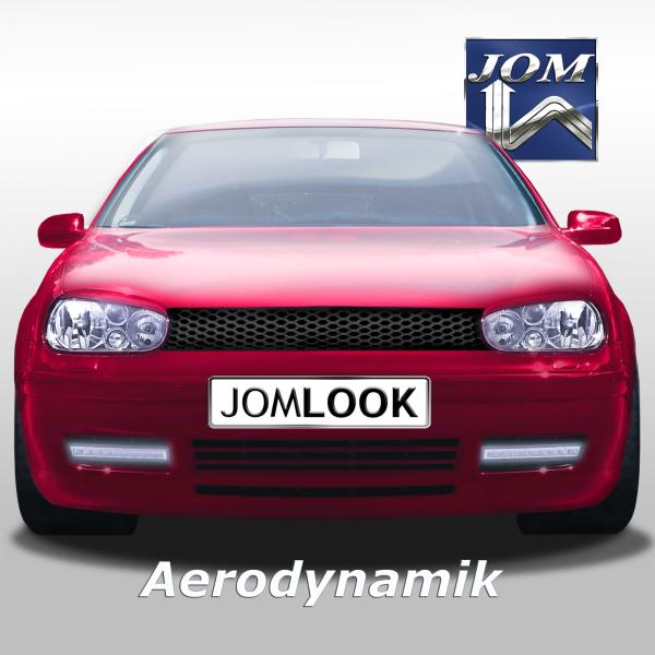 Kühlergrill ohne Emblem, mit Wabengitter passend für VW Golf 4