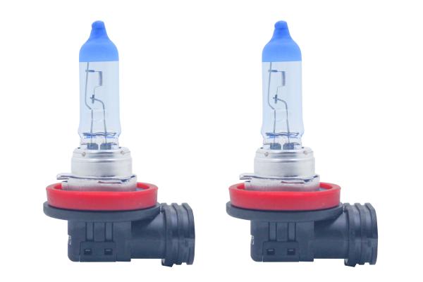 2er Set H8 35W Xenon Style Look Lampen Weiß Halogen Birnen Autolampe GLÜHBIRNEN