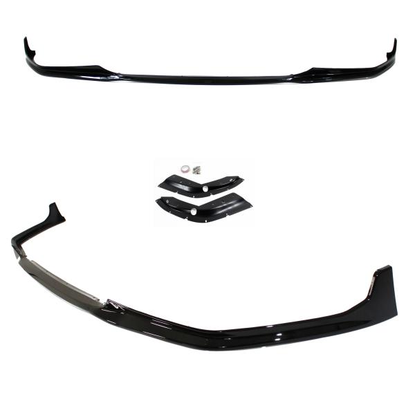 Frontspoiler Ansatz Lippe Stossstange Sport Performance+ABE+ schwarz für BMW 3er, G20, 2019- G21 Touring