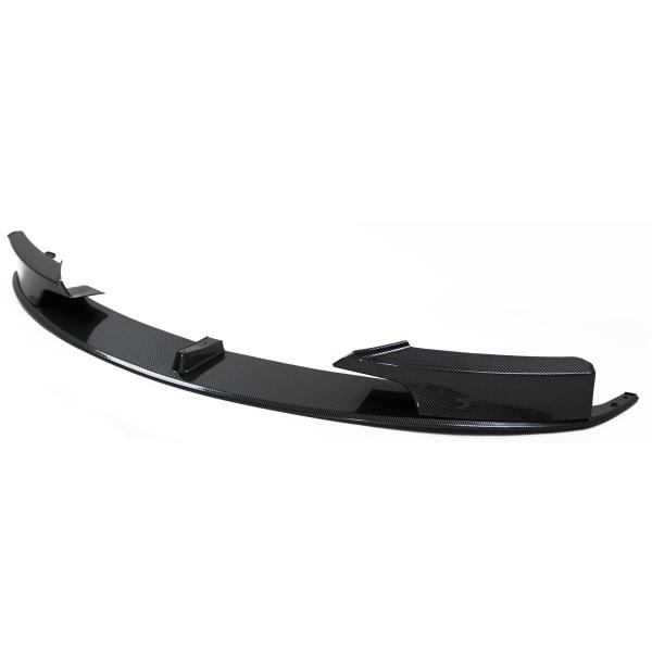 Frontspoiler Frontspoilerlippe Frontflap Spoiler Splitter Carbon Optik, 1-teilig +ABE+ für BMW 3er, F30, F31, 10/2011-2019 (nur für M-Paket)