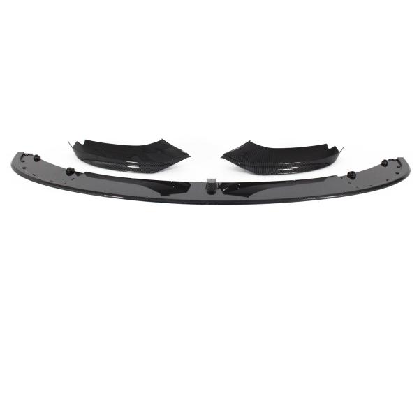Frontspoiler Ansatz Lippe Stossstange Sport Performance +ABE+ Carbon Optik 3-teilig, für BMW 4er F32/ F33/ F36, 2013-2021