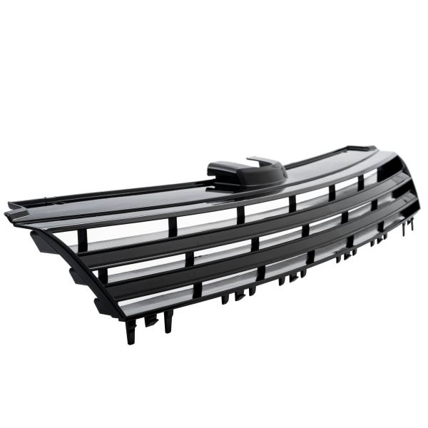 Kühlergitter ohne Emblem, schwarz glänzend passend für VW Golf 7 Baujahr 08.2012 -