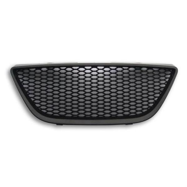 Kühlergrill ohne Emblem, schwarz passend für Seat Ibiza 6J ab Baujahr 2008-2011