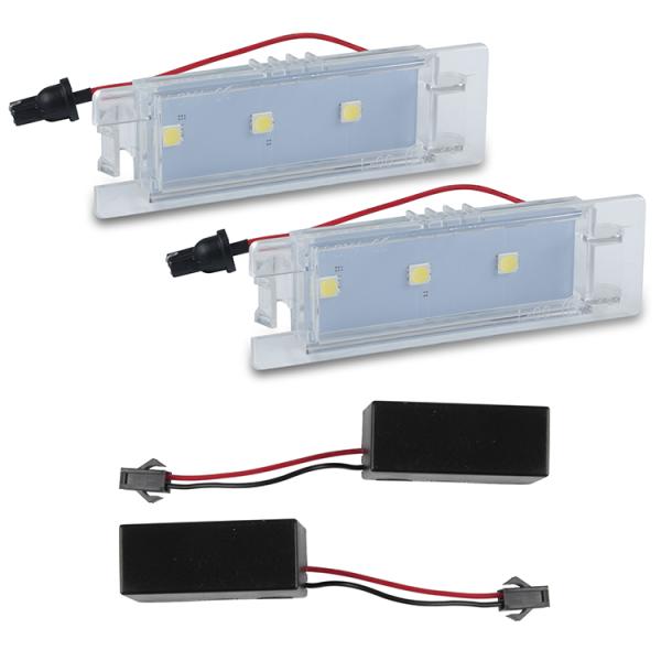 Led Kennzeichenbeleuchtung kompatibel mit Opel Astra H 