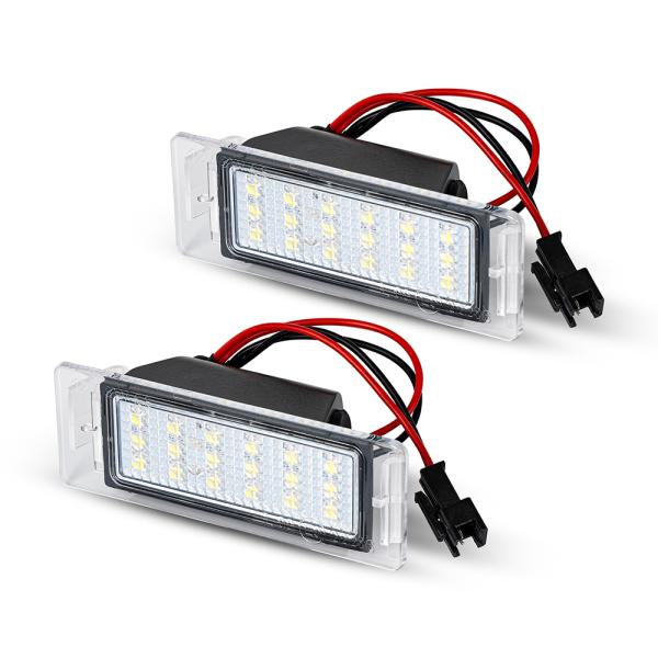 LED Kennzeichenbeleuchtung kompatibel mit Opel Mokka X – BJ 2016 – 2019