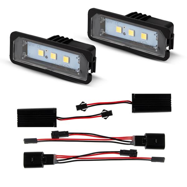 LED Kennzeichenbeleuchtung kompatibel mit Seat Leon (Typ 5F) - BJ ab 09/2012>