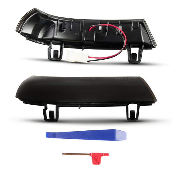 LED Spiegel Blinker Schwarz Smoke für VW Golf 5 Eos Passat 3C Jetta 3 SCHWARZ