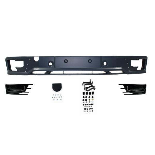 Frontspoilerlippe Spoiler Splitter Spoilerlippe Ansatz Lippe Stoßstange vorne für T6 mit ABE passend für VW T6 Bj. 2015-2019