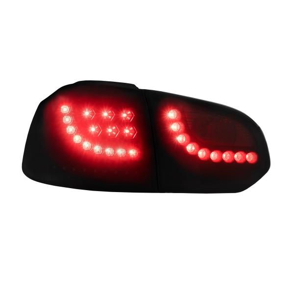 Rückleuchten schwarz mit Dynamik Blinker für Golf 6 passend für VW Golf 6 Bj. 08-12