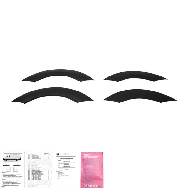 Radlaufschutz Radlaufleisten kompatibel mit MERCEDES Sprinter W906 2014 bis 2018 ABE