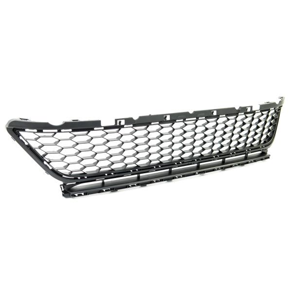 3 teiliges Stoßstangengitter Schwarz Glanz passend für VW Golf 7 GTI GTD Set