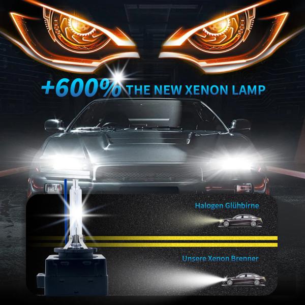 Xenon Brenner 2x D1S Auto Scheinwerfer 35W BLACK für BMW 7er F01 - F04 12V Birne