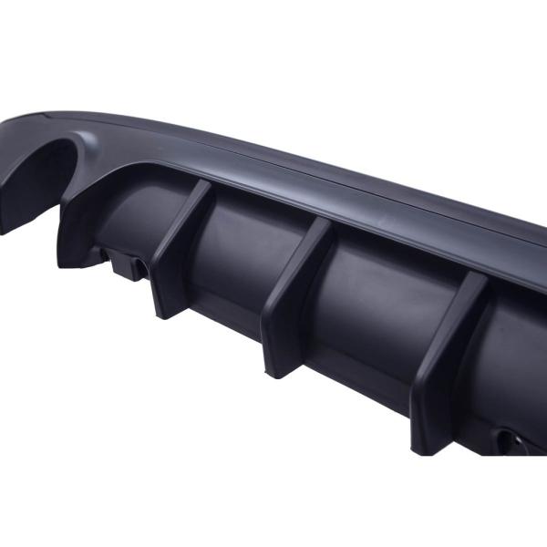 Heckansatz Heckspoiler Diffusor für BMW F22 Coupe F23 Cabrio für M-Paket 2 Rohr