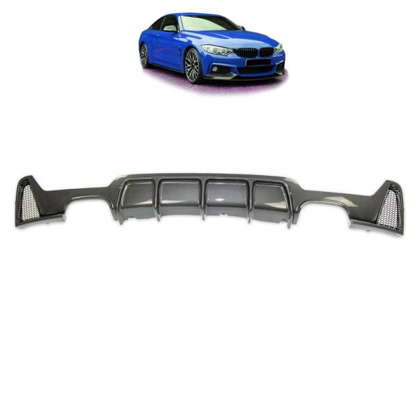 Heckdiffusor Sport-Performance Carbon Look passt für BMW F32 F33 F36 M-Paket