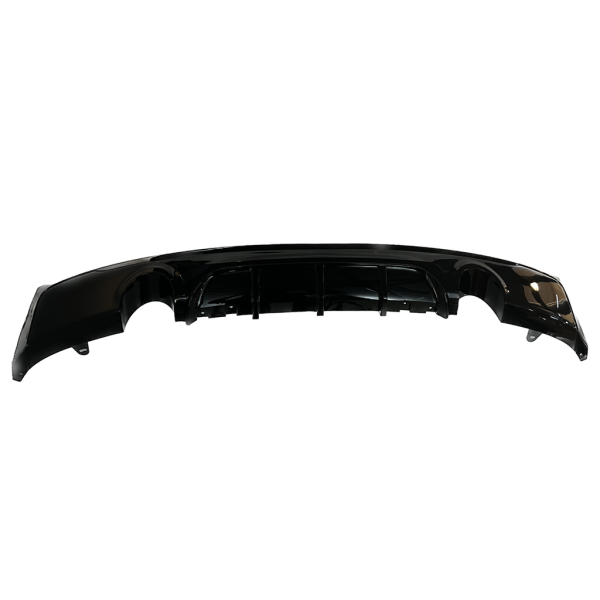 Heckansatz Heckspoiler Diffusor für BMW F22 Coupe F23 Cabrio für M-Paket 2 Rohr