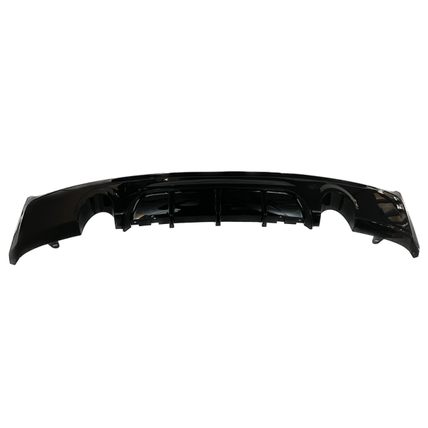 Heckansatz Heckspoiler Diffusor für BMW F22 Coupe F23 Cabrio für M-Paket 2 Rohr