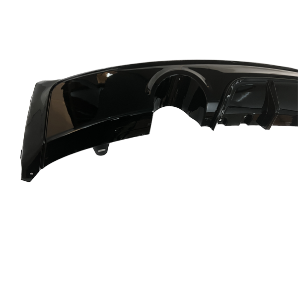 Heckansatz Heckspoiler Diffusor für BMW F22 Coupe F23 Cabrio für M-Paket 2 Rohr