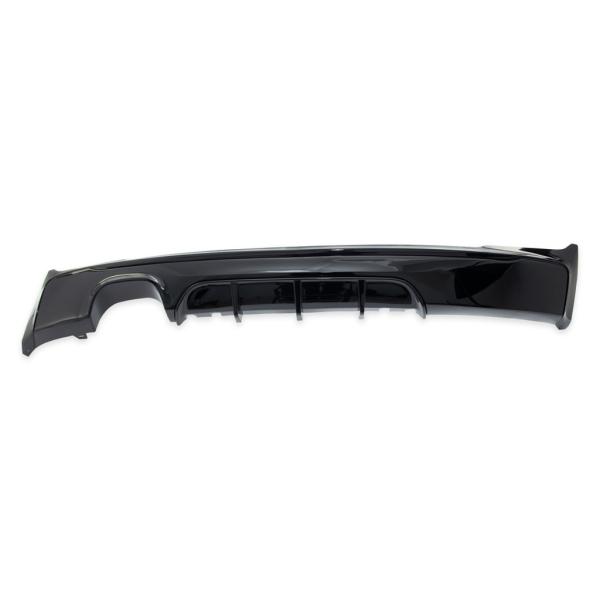 Heckansatz Heckspoiler Diffusor für BMW F22 Coupe F23 Cabrio für M-Paket 2-Rohr