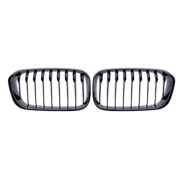 LLCTOOLS Kühlergrill schwarz Glanz passend für BMW 1er F20 F21 LCI 2015-