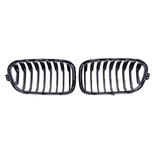 LLCTOOLS Kühlergrill schwarz Glanz passend für BMW 1er F20 F21 LCI 2015-