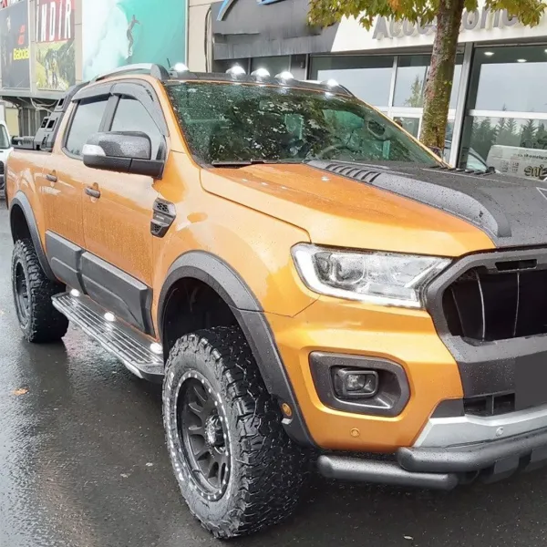 Kotflügelverbreiterungen kompatibel mit FORD Ranger T8 2019 bis 2022 mit ABE